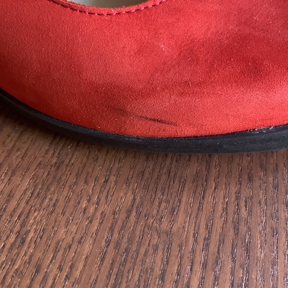 LOINTS OF HOLLAND - Fine suede - orange/red Mary Jane Pumps - Picture 15 of 15